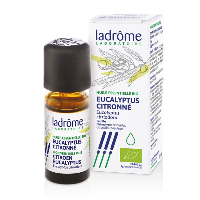 Eucalytpus Aceite esencial de Citronela BIO 10 ml Ladrôme