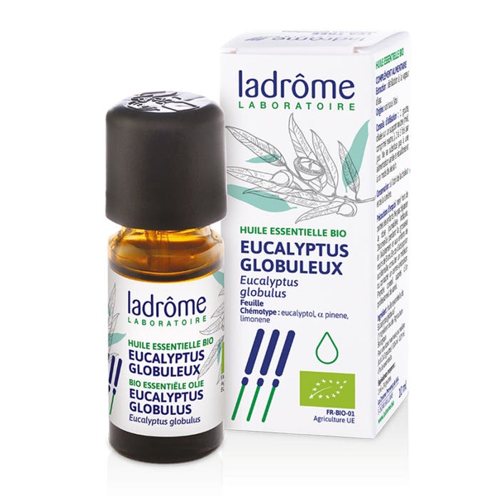 Aceite esencial de Eucalipto Globulus BIO 10 ml Ladrôme