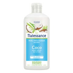 Natessance Aceite de coco ecológico 100% puro 250 ml