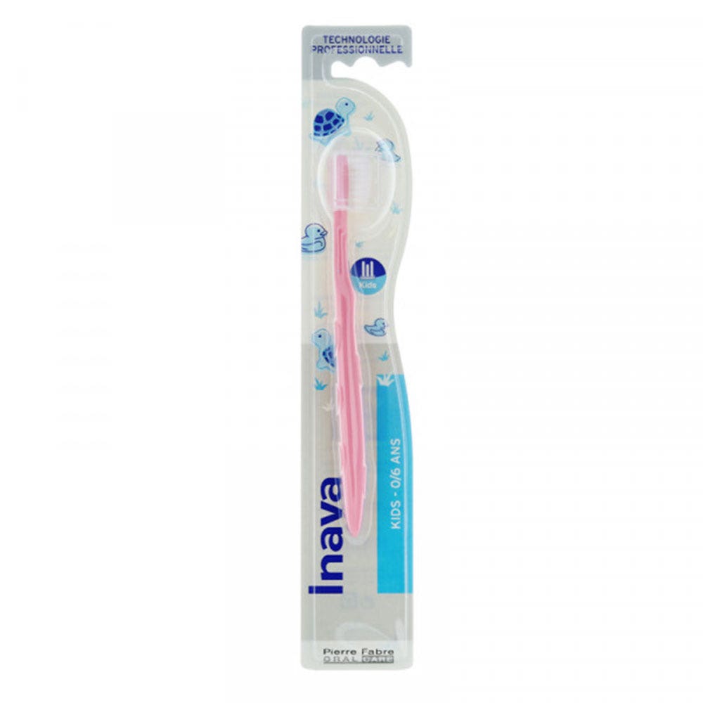 Inava Cepillo de dientes infantil 0-6 años