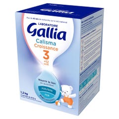 Gallia Leche De Crecimiento En Polvo 12 Meses A 3 Años 3 Calisma Sobres 2X600g