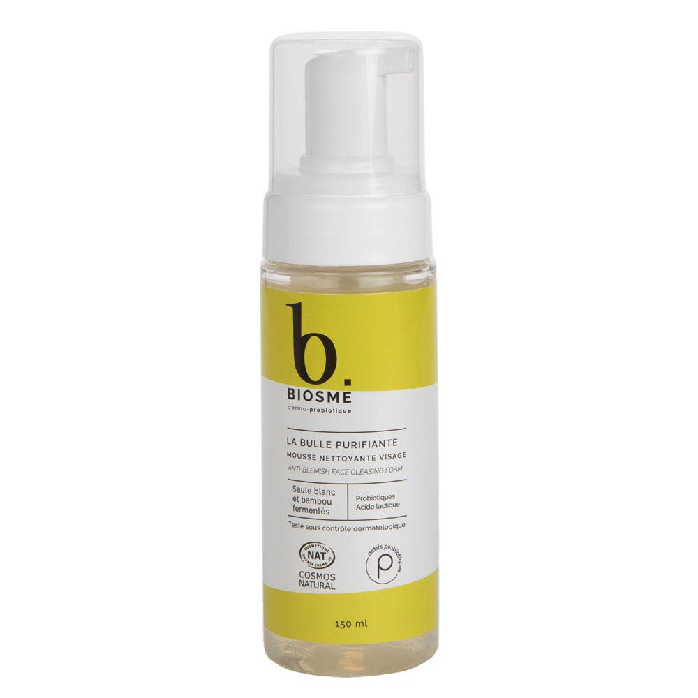 Biosme Espuma limpiadora facial La burbuja purificadora 150 ml