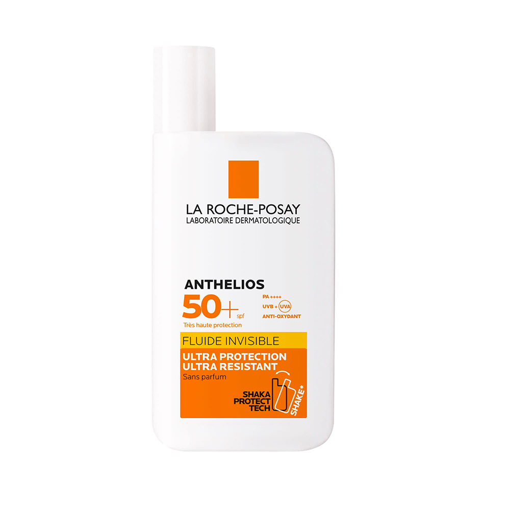 La Roche-Posay Anthelios Crema Solar Rostro Fluido Invisible SPF50+ Sin Perfume 50ml