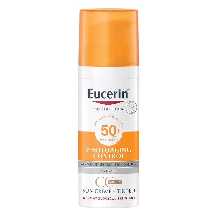 Eucerin Sun Photoaging Control CC Cream Con Color SPF50+ 50ml