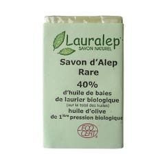 Lauralep Jabón de Alepo Raro 40% (en francés) 150g
