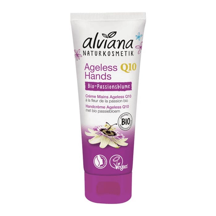 Crema de manos Ageless Q10 75 ml Alviana