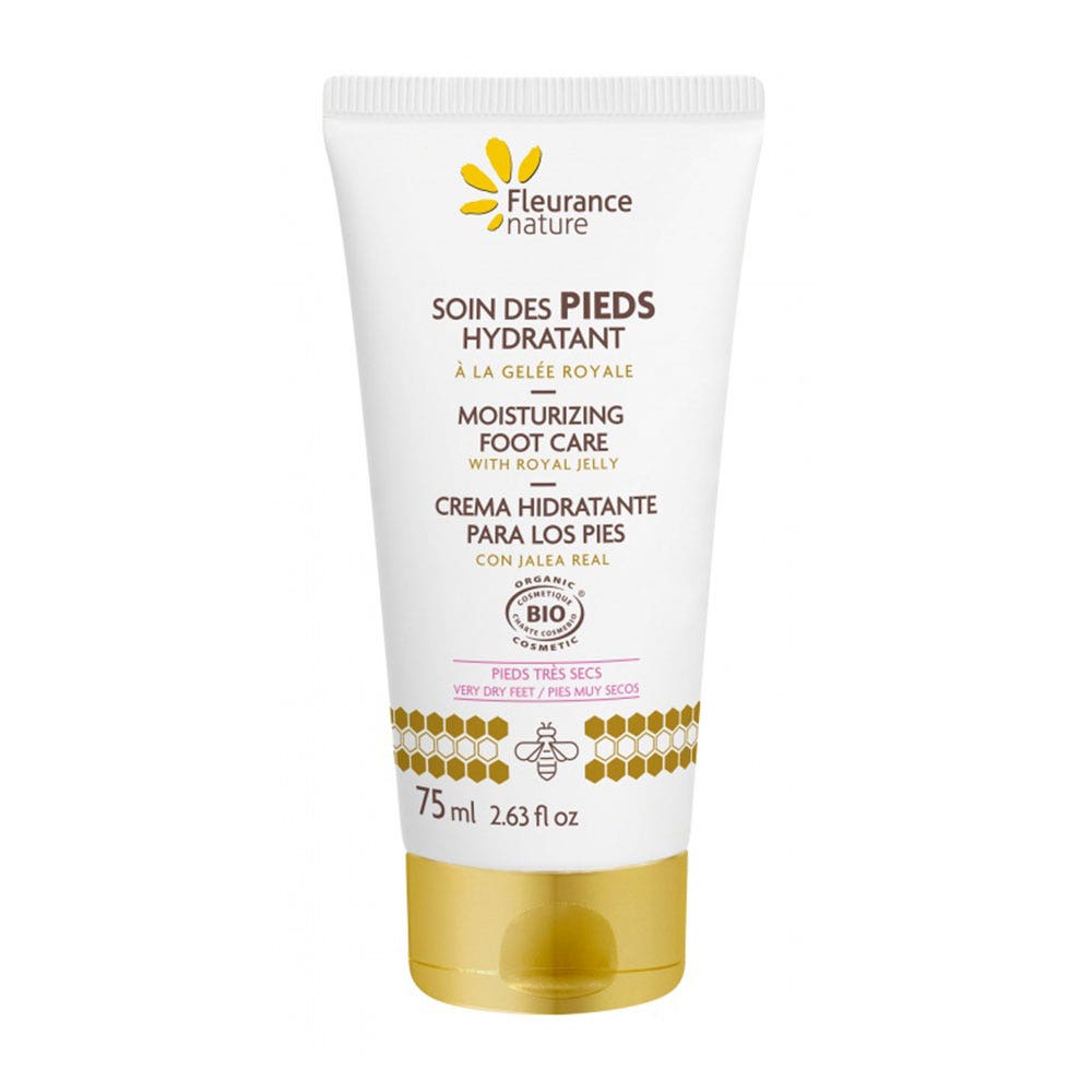 Fleurance Nature CUIDADO HIDRATANTE DE LOS PIES CON JALEA REAL BIO 75 ml