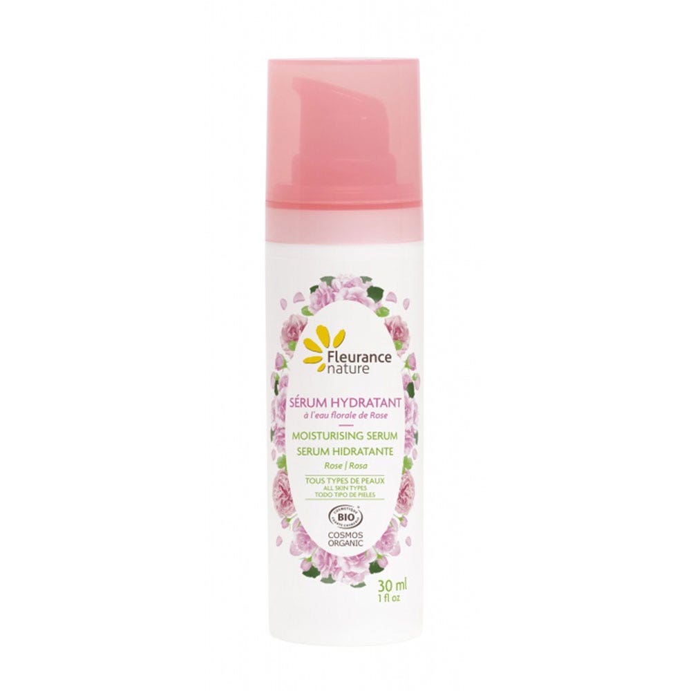 Fleurance Nature SÉRUM HIDRATANTE BIO CON AGUA Floralis DE ROSA Todo tipo de pieles 30 ml
