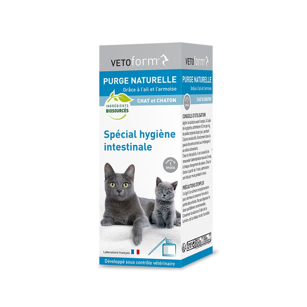 Vetoform Gato Solución de purga Gatito 50 ml
