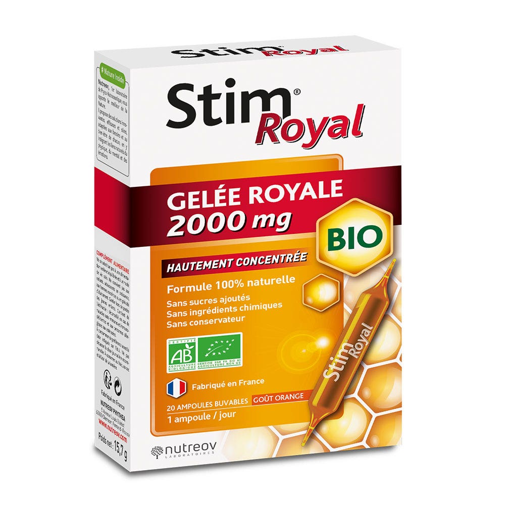 Nutreov Stim Royal Jalea Real Bio 20 Ampollas