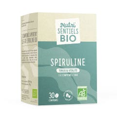 Nutrisante Nutri'sentiels Espirulina ecológica Tonicidad y vitalidad 30 comprimidos