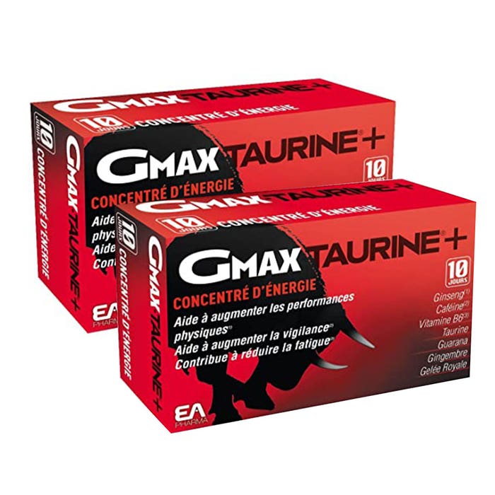 Gmax Taurina+ 2x30 ampollas Ea Pharma