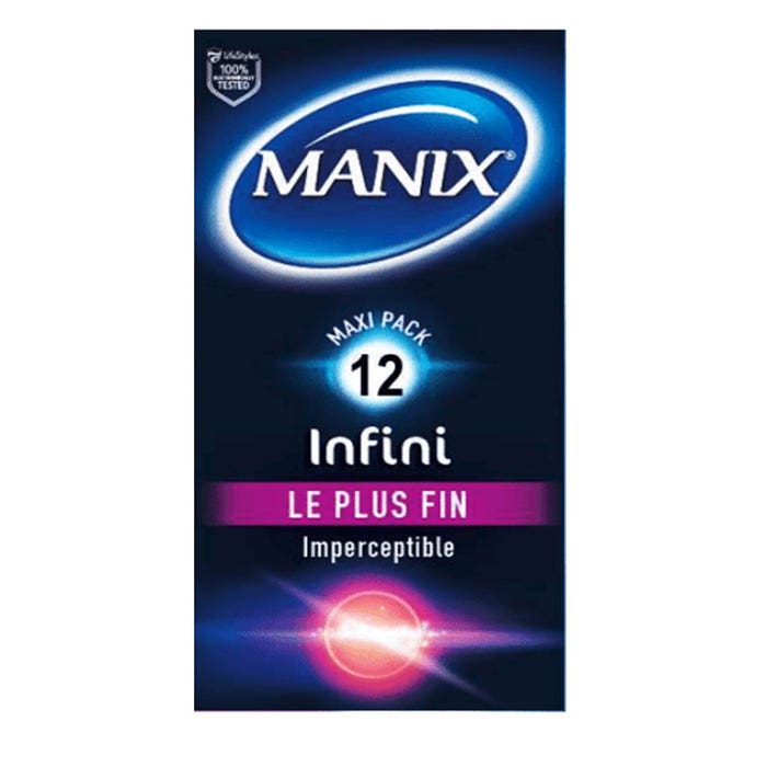 Preservativos imperceptibles x12 Infini Manix