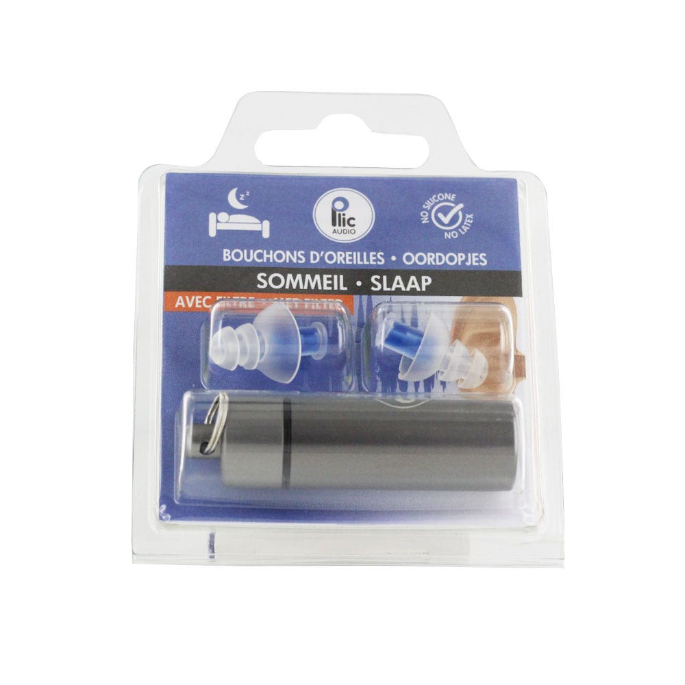 Plic Audio con filtro Tapones para dormir Par reutilizable