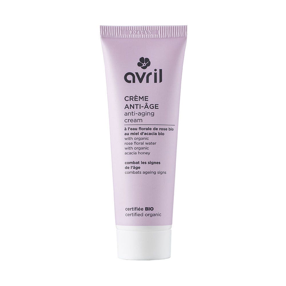 Avril Crema antiedad Bio con agua floral de Rosa y miel de acacia 40 ml