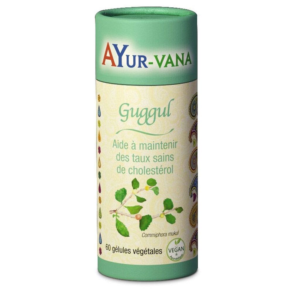 Ayur-Vana Guggul Colesterol 60 cápsulas