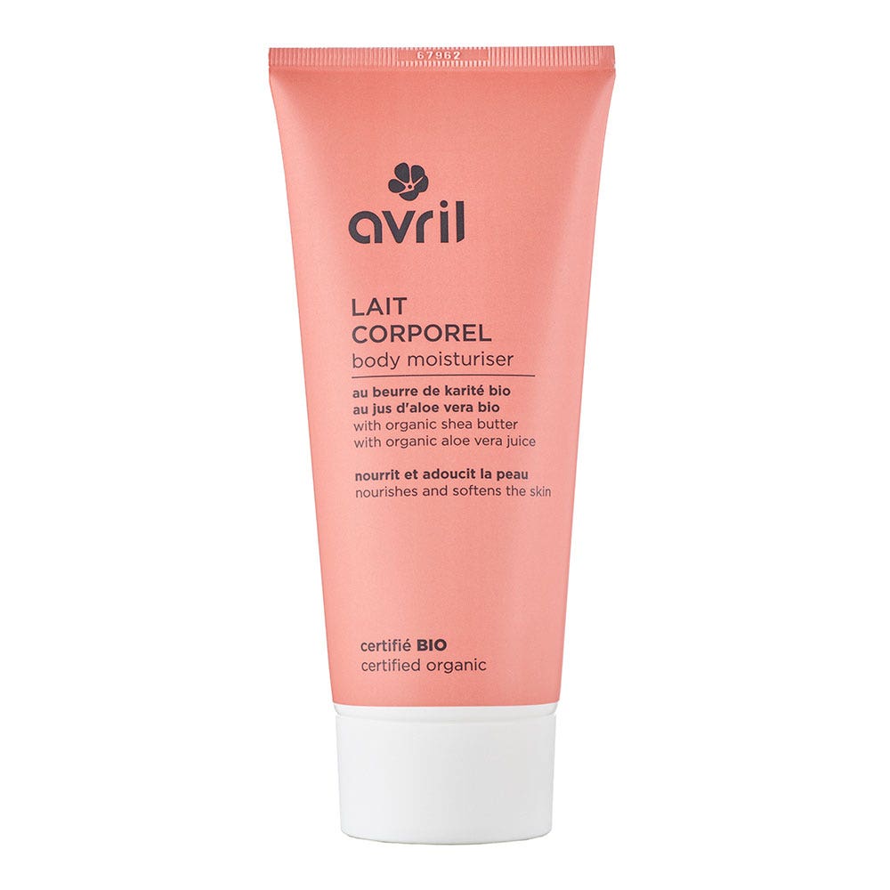 Avril Loción corporal con manteca de karité y jugo de aloe vera ecológico 200 ml