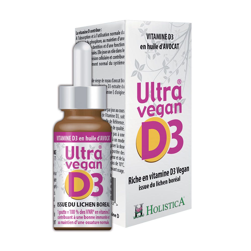 Holistica Ultra Vegan Vitamina D3 8 ml