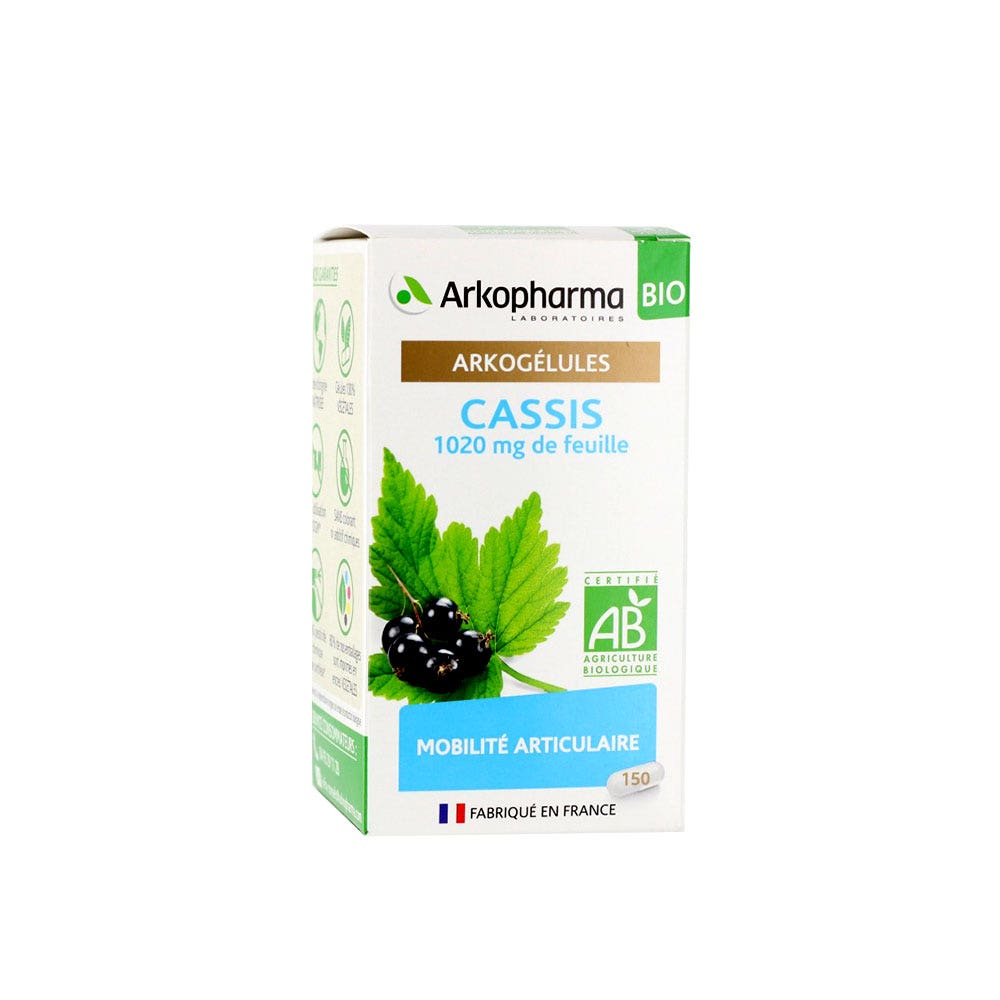 Arkopharma Arkocápsulas Cassis Bio 150 Cápsulas