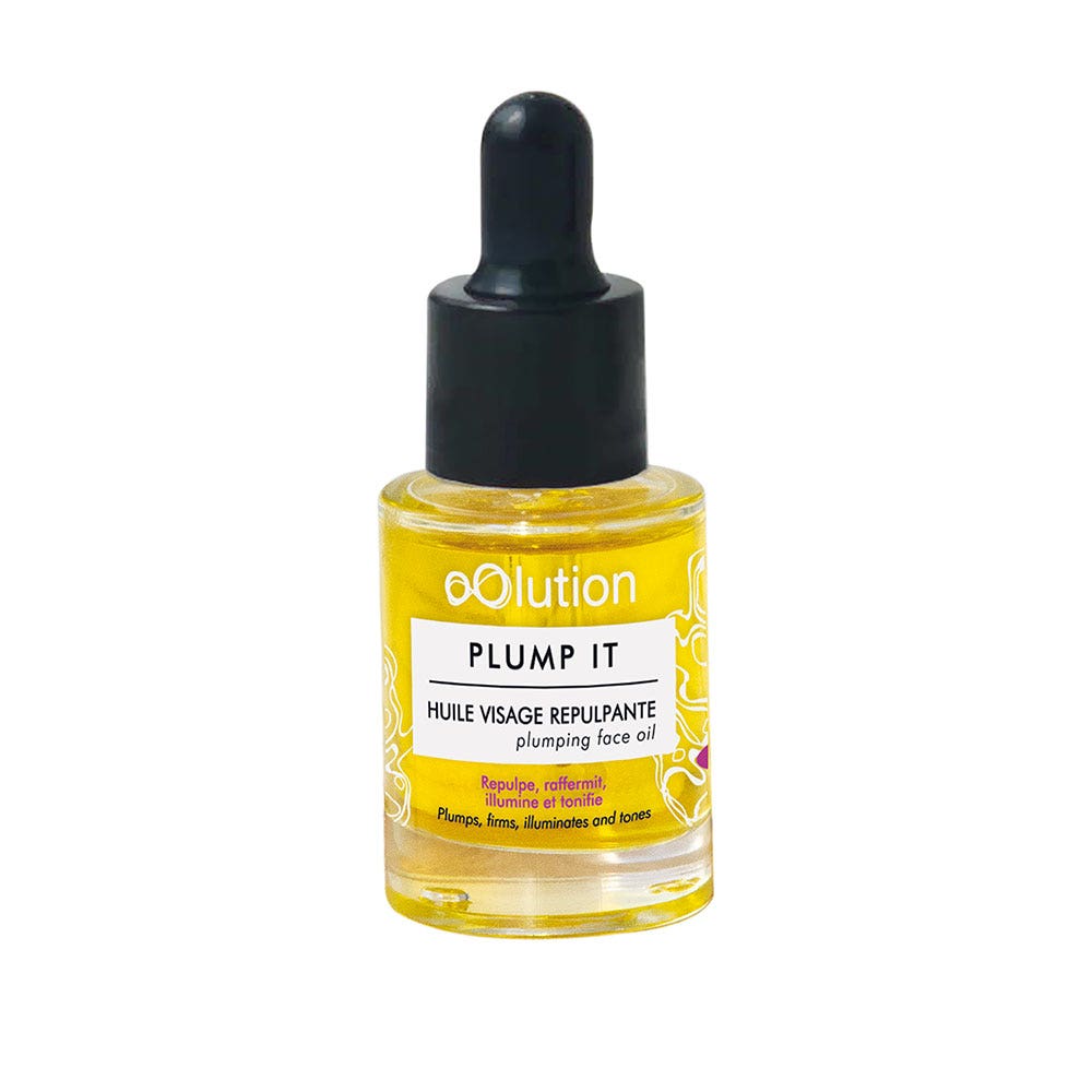 oOlution Plump It Aceite voluminizador Piel apagada y sin luminosidad 15 ml