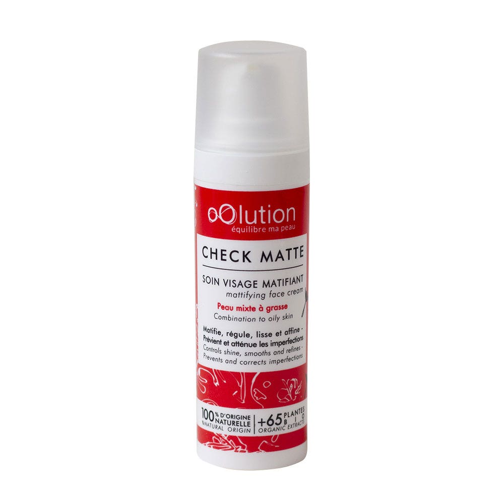 oOlution Check Matte Cuidado facial matificante Pieles mixtas a grasas ...