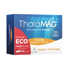 Thalamag Condición física y mental Magnesio marino 60 Gélulas