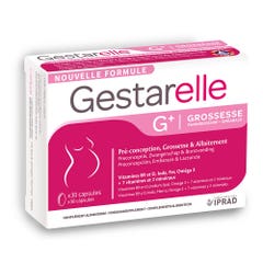 Iprad Gestarelle G+ Embarazo preconcepción Embarazo y lactancia 30 cápsulas
