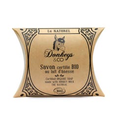 Donkeys & Co Jabón de leche de burra bio 100g