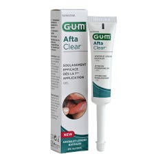 Gum AftaClear Aftaclear Gel Aphtes et lésions buccales 10 ml
