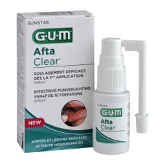Gum AftaClear Afta Clear Espray Aftas Y Lesiones Orales Aphtes Et Lesions Buccales 15ml