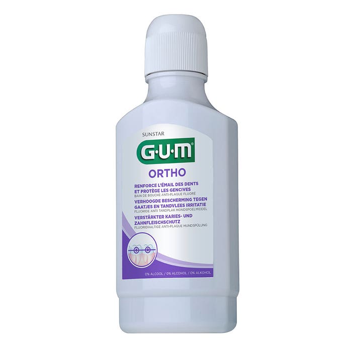 Enjuague bucal antiplaca 300 ml Ortho Gum