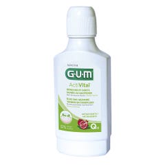Gum ActiVital Enjuague Bucal Diario Encías y Dientes Sanos Q10 300 ml