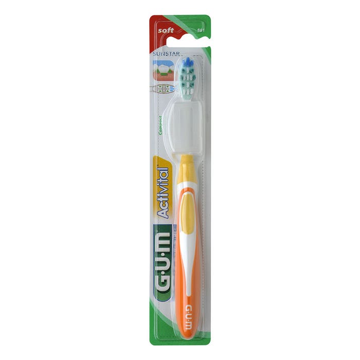 Cepillo de dientes 581 Soft Compact ActiVital Gum