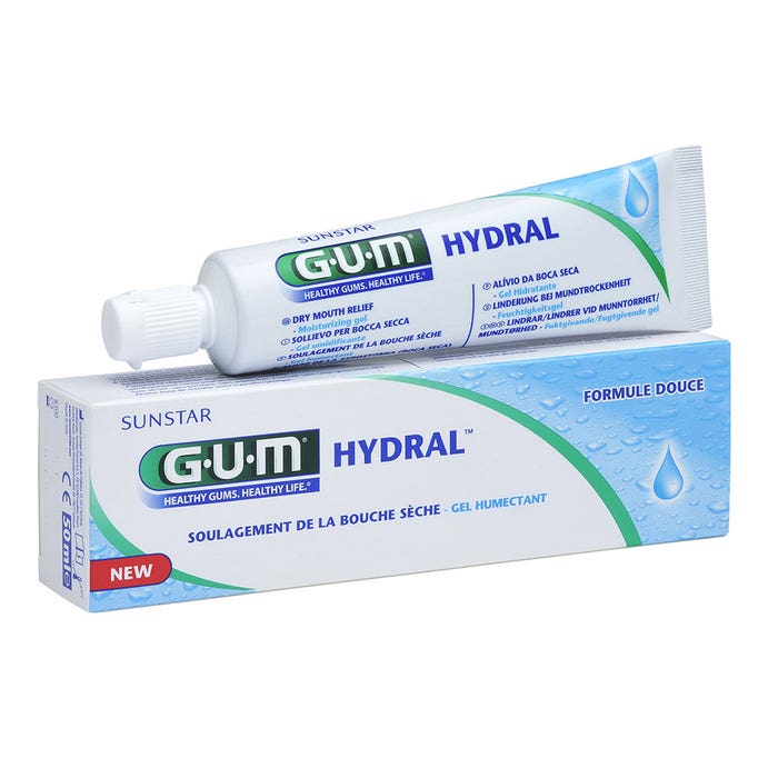 Gel humectante Alivio de la boca seca 50 ml Hydral Gum