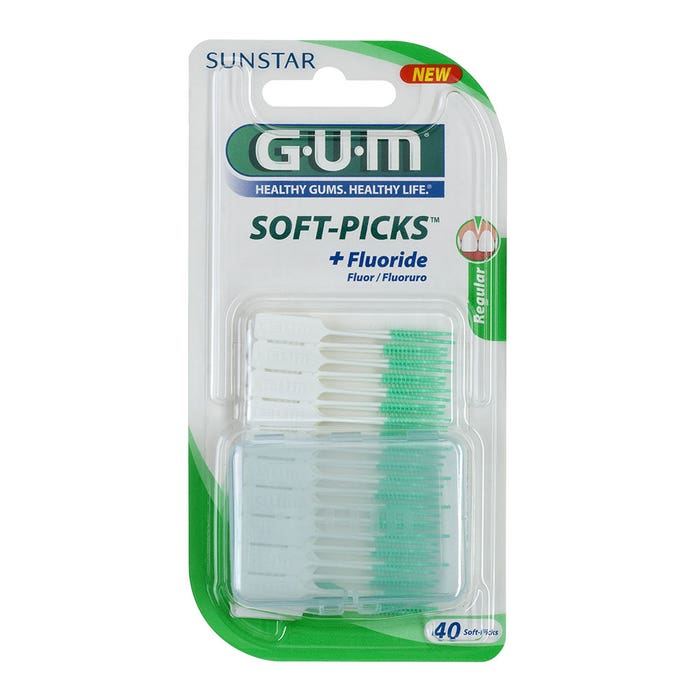 Palillos interdentales regulares x40 Soft-Picks Gum