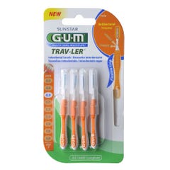 Gum Cepillos Interdentales 0.9mm X4 Trav-ler