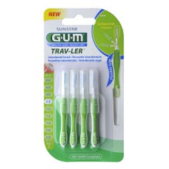 Gum Trav-ler Cepillos Interdentales 1.1mm X4 Trav-ler x4