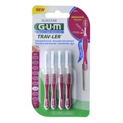 Gum Trav-ler Cepillos Interdentales 1.4mm X4 Trav-ler x4