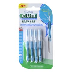 Gum Trav-ler Cepillos Interdentales 1.6mm X4 Trav-ler x4