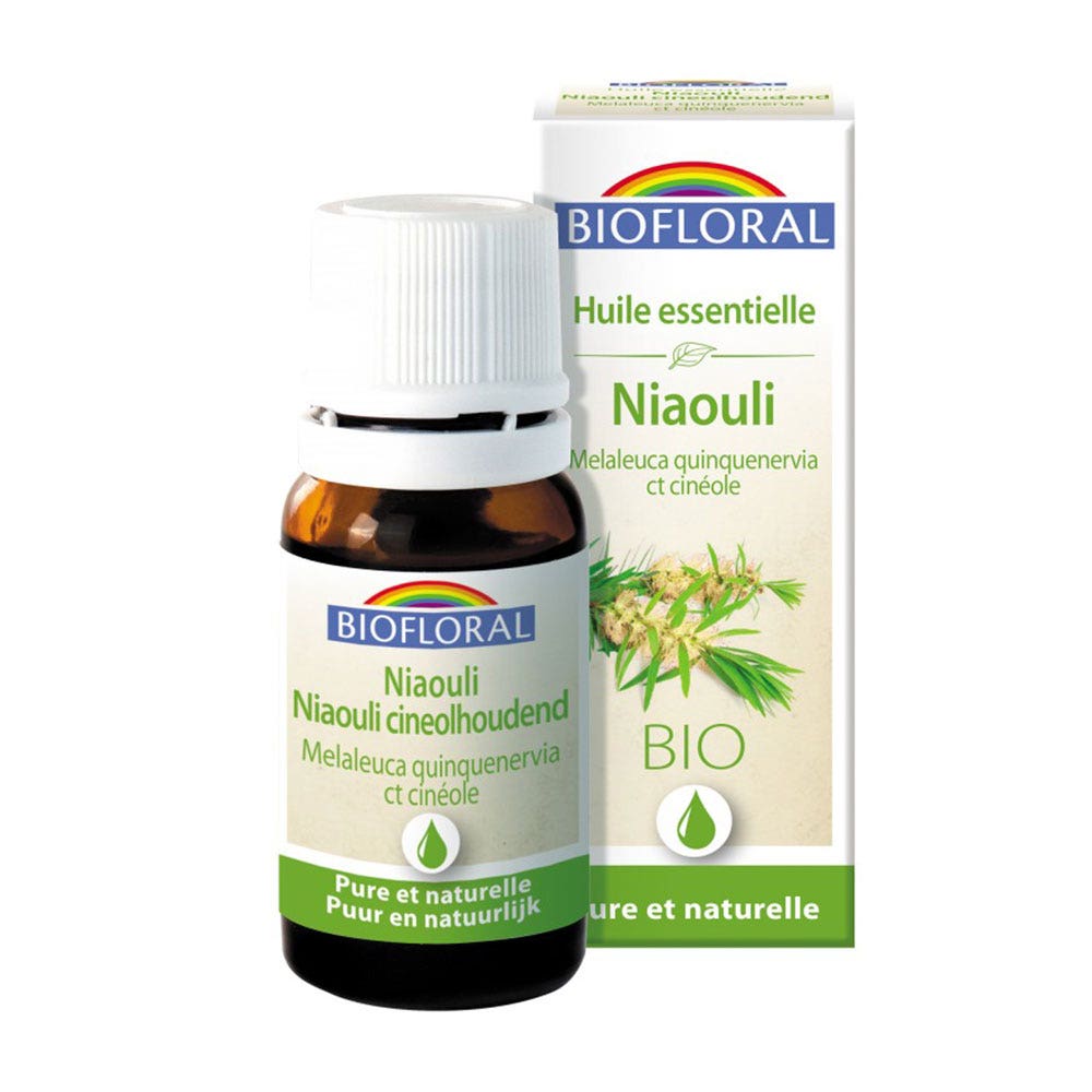 Biofloral Aceite esencial ecológico de Niaouli Melaleuca 10 ml