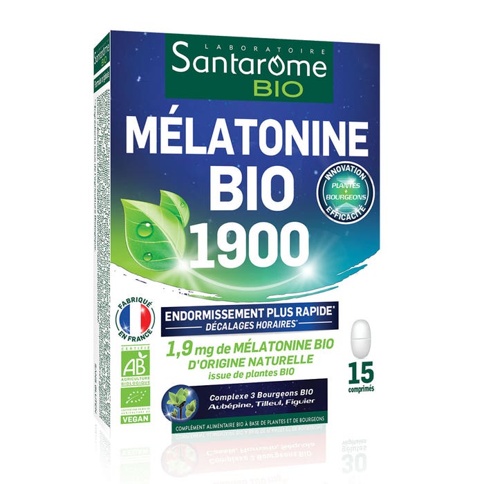 Santarome Melatonina Bio 15 Comprimidos