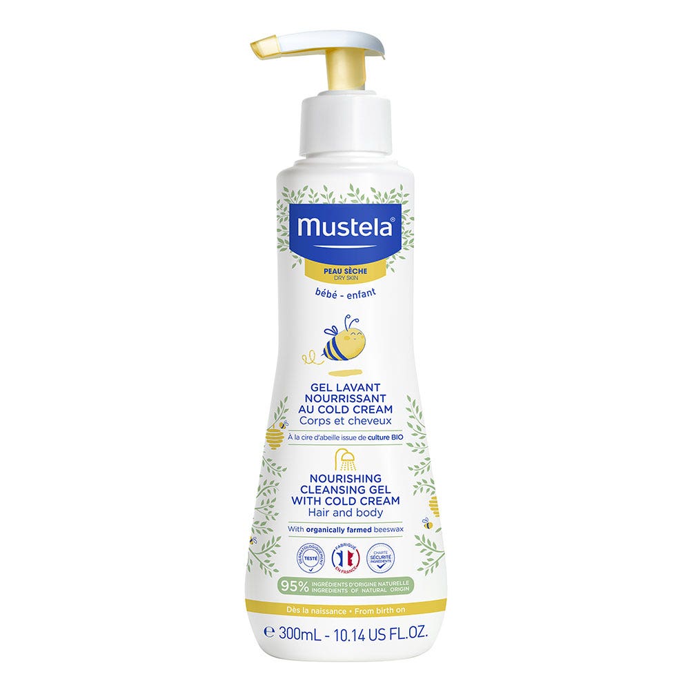 Mustela Gel Limpiador Nutritivo Cold Cream Pieles Secas 300 ml