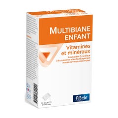 Pileje Multibiane Multibiane Infantil Vitaminas y Minerales 20 sobres