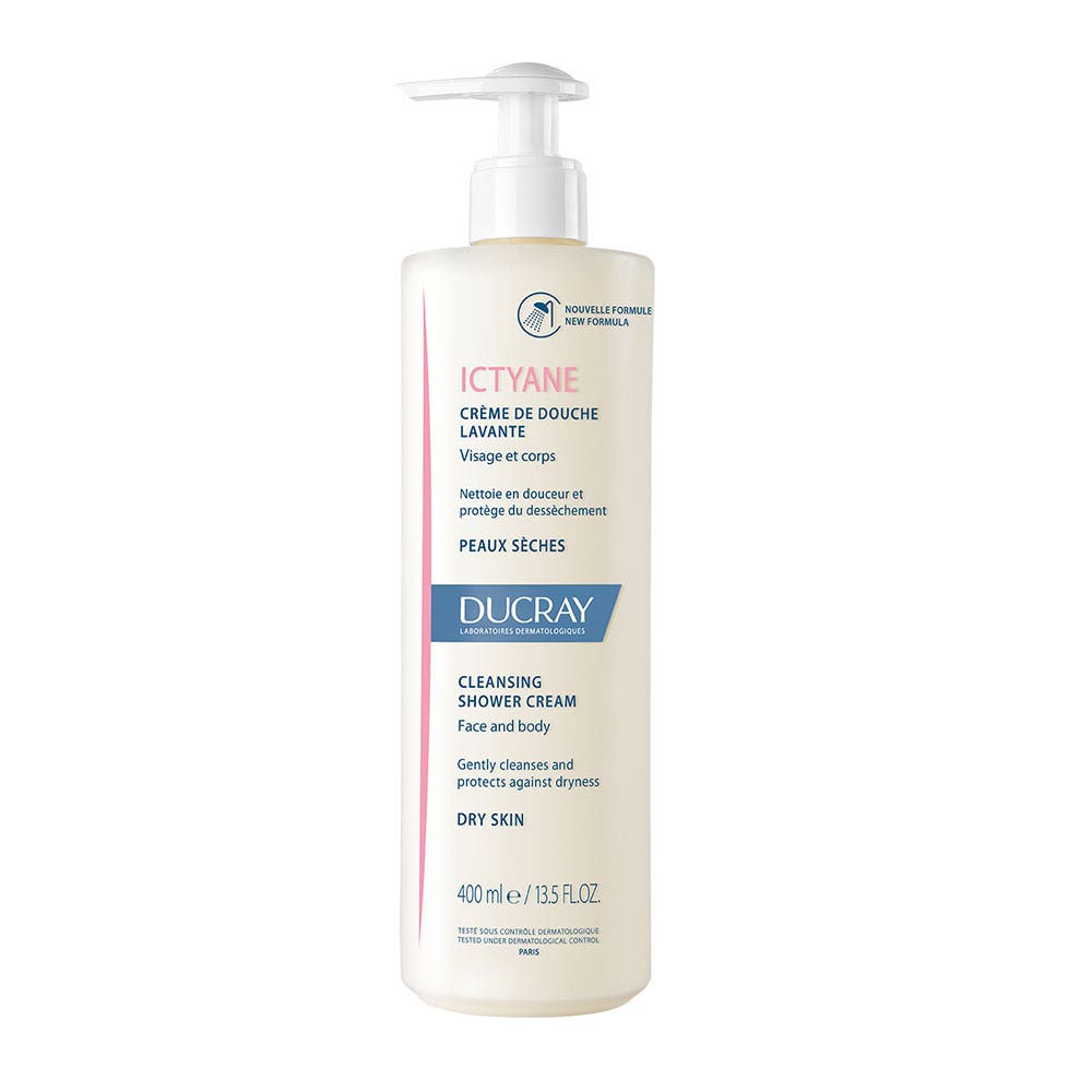 Ducray Ictyane Crema de ducha pieles secas 400ml