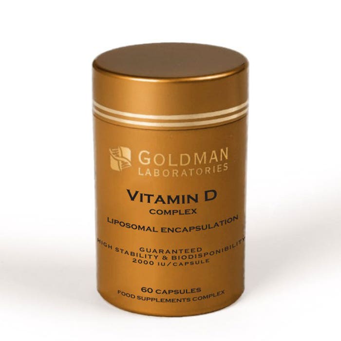 Complejo liposomal de vitamina D 60 cápsulas Goldman Laboratories