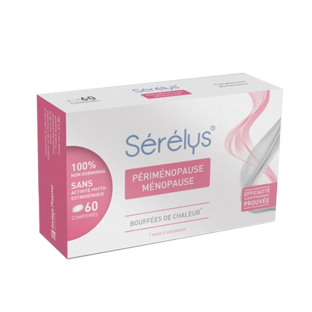 Serelys Pharma Serelys Menopausia 60 Comprimidos Perimenopause et ménopause 60 comprimés