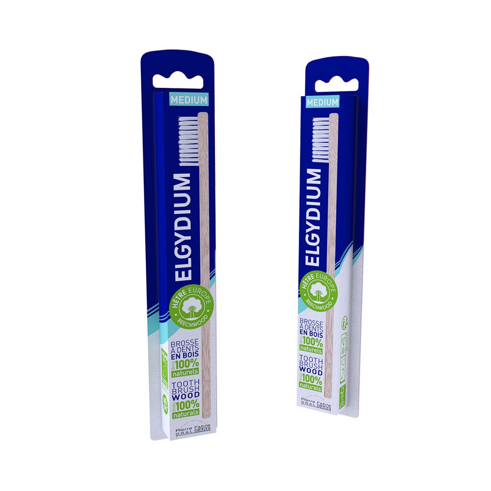 Elgydium Cepillo de dientes Diseño Ecológico Medium Medium