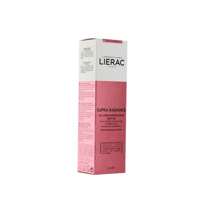 Lierac Supra Radiance Gel-crema renovador antioxidante 30ml