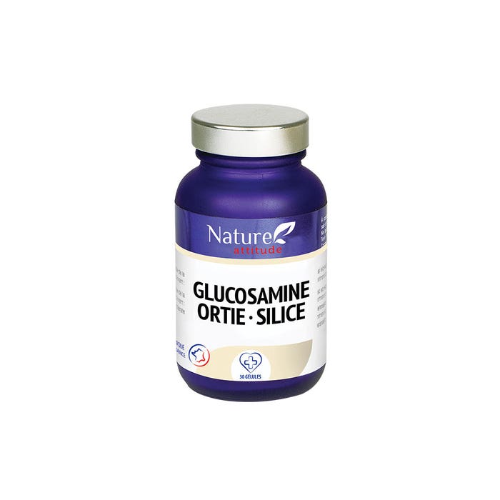 Glucosamina Ortiga Silicea 30 cápsulas Nature Attitude