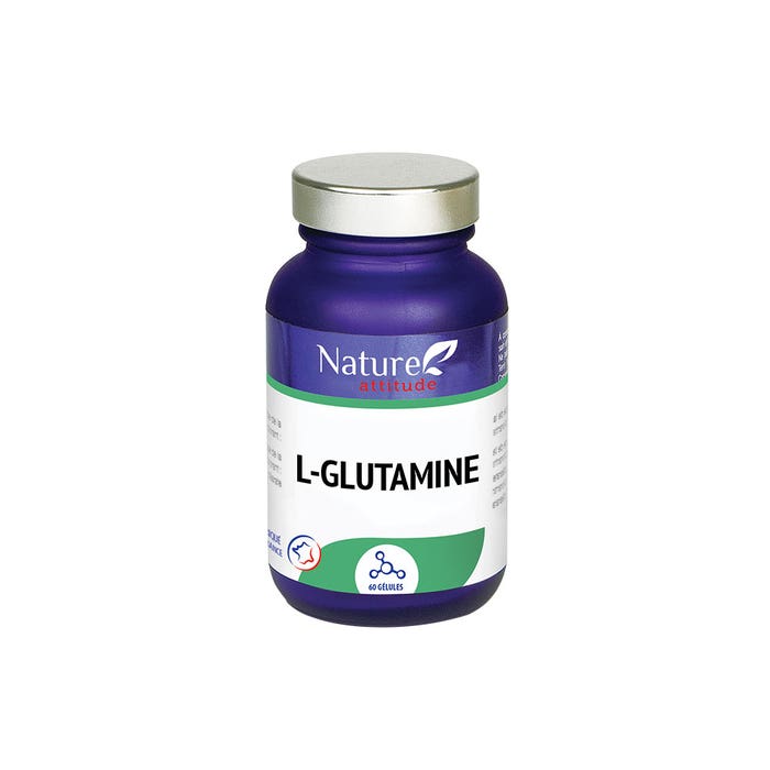 L-Glutamina 60 cápsulas Nature Attitude